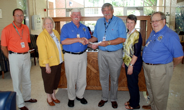  Check presentation to J. Iverson Riddle Developmental Center